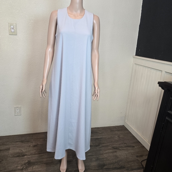 Mm Lafleur Dress Size Medium Gray Sleeveless Midi Nwt Read Description - Picture 5 of 17